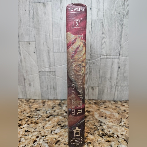 Harry Potter and the Chamber of Secrets Year 2 J.K. Rowling Hardcover Book 1999 - Picture 2 of 7